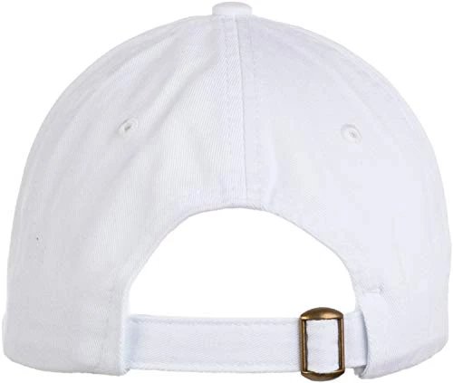 Washington DC Flag | D.C. Capitol Northern Virginia Low Fit Baseball Cap Dat Hat White 6 Washington DC Flag | D.C. Capitol Northern Virginia Low Fit Baseball Cap Dat Hat White - Image 4