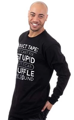 Funny Long Sleeve Graphic Tees | Humor Phrase Novelty Joke Saying T-Shirts For Men Women 17 Funny Long Sleeve Graphic Tees | Humor Phrase Novelty Joke Saying T-Shirts For Men Women -T-Shirt Store 319NS28ikzL 1