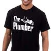 The Plumber | Funny Master Journeyman Apprentice Tradesman Plumbing Joke Pipefitter T-Shirt For Men Women Dad Grandpa-(Adult,2XL) Black 2 The Plumber | Funny Master Journeyman Apprentice Tradesman Plumbing Joke Pipefitter T-Shirt For Men Women Dad Grandpa-(Adult,2XL) Black -T-Shirt Store 31A9EjcDFTL