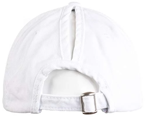 #doglife | Ponytail Dad Hat Funny Cute Dog Life Owner Mom Pony Tail Low Cap - White 6 #doglife | Ponytail Dad Hat Funny Cute Dog Life Owner Mom Pony Tail Low Cap - White - Image 4