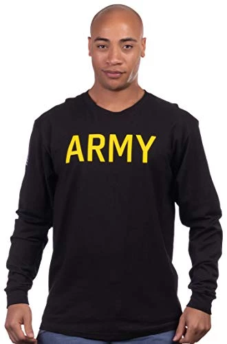 Army PT Style Shirt | U.S. Military Physical Training Infantry Workout Long Sleeve T-Shirt 2 Army PT Style Shirt | U.S. Military Physical Training Infantry Workout Long Sleeve T-Shirt