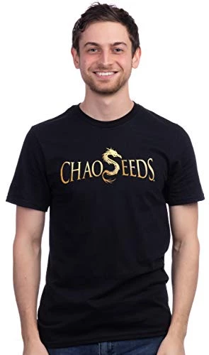 Chaos Seeds Wordmark | Officially Licensed The Land LitRPG Mist Village Aleron Kong Unisex Men T-Shirt-(Adult,2XL) Black 4 Chaos Seeds Wordmark | Officially Licensed The Land LitRPG Mist Village Aleron Kong Unisex Men T-Shirt-(Adult,2XL) Black - Image 2