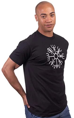 Vegvisir | Nordic Viking Rune Compass Norse Germanic Icelandic Pagan Magic Symbol T-Shirt 3 Vegvisir | Nordic Viking Rune Compass Norse Germanic Icelandic Pagan Magic Symbol T-Shirt - Image 2