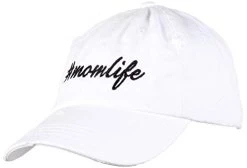 #Momlife | Ponytail Dad Hat Funny Cute Mom Life Mommy Mother Pony Tail Low Cap - White -T-Shirt Store 31UKHxy3vjL