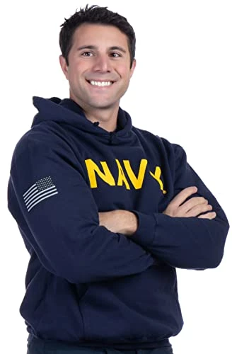 Ann Arbor T-shirt Co. NAVY PT Style Hoodie | U.S. Military Naval Sailor Training Infantry Workout Fleece Hoody Sweatshirt 3 Ann Arbor T-shirt Co. NAVY PT Style Hoodie | U.S. Military Naval Sailor Training Infantry Workout Fleece Hoody Sweatshirt
