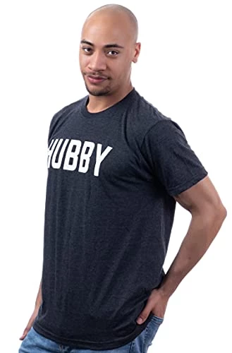 Hubby | Funny Dad Joke Groom Humor Marriage Anniversary Husband Saying Cute Dude Honeymoon Men's T-Shirt 5 Hubby | Funny Dad Joke Groom Humor Marriage Anniversary Husband Saying Cute Dude Honeymoon Men's T-Shirt - Image 3