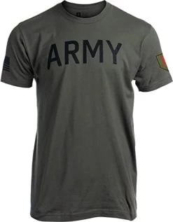 Army PT Style Shirt | U.S. Military Physical Training Infantry Workout T-Shirt 26 Army PT Style Shirt | U.S. Military Physical Training Infantry Workout T-Shirt -T-Shirt Store 31WtDStWx5L. AC