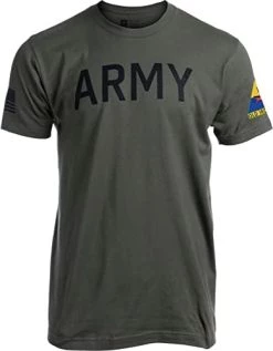 Army PT Style Shirt | U.S. Military Physical Training Infantry Workout T-Shirt 24 Army PT Style Shirt | U.S. Military Physical Training Infantry Workout T-Shirt -T-Shirt Store 31ajxjdkA2L. AC