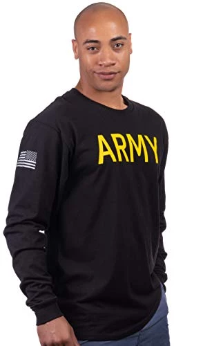 Army PT Style Shirt | U.S. Military Physical Training Infantry Workout Long Sleeve T-Shirt 3 Army PT Style Shirt | U.S. Military Physical Training Infantry Workout Long Sleeve T-Shirt - Image 2
