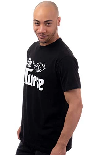 Ann Arbor T-shirt Co. The Nurse | Funny Nursing Medical Hospital Worker RN Joke ER Medicine Humor For Men Women-(Adult,2XL) Black 3 Ann Arbor T-shirt Co. The Nurse | Funny Nursing Medical Hospital Worker RN Joke ER Medicine Humor For Men Women-(Adult,2XL) Black - Image 2