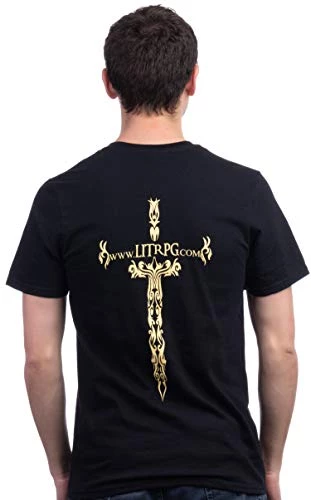 Chaos Seeds Wordmark | Officially Licensed The Land LitRPG Mist Village Aleron Kong Unisex Men T-Shirt-(Adult,2XL) Black 5 Chaos Seeds Wordmark | Officially Licensed The Land LitRPG Mist Village Aleron Kong Unisex Men T-Shirt-(Adult,2XL) Black - Image 3