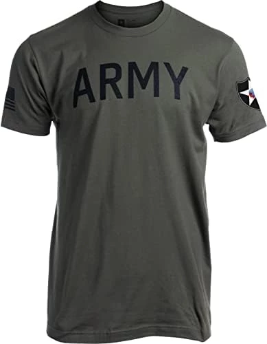 Army PT Style Shirt | U.S. Military Physical Training Infantry Workout T-Shirt 14 Army PT Style Shirt | U.S. Military Physical Training Infantry Workout T-Shirt - Image 12