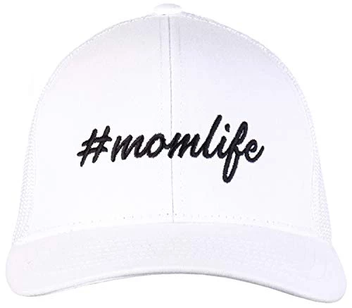 #Momlife | Ponytail Trucker Hat, Funny Cute Mom Life Mommy Mother Pony Tail Cap 4 #Momlife | Ponytail Trucker Hat, Funny Cute Mom Life Mommy Mother Pony Tail Cap - Image 2