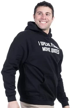 I Speak Fluent Movie Quotes | Funny Film Fan Sarcasm Humor Men Women T-Shirt -T-Shirt Store 31k3UkEgbFL