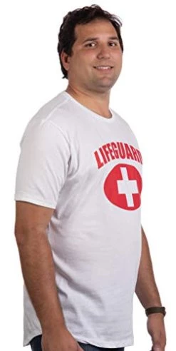 Tall Tee: Lifeguard | White Lifeguarding Unisex Uniform Costume T-Shirt For Men Women 11 Tall Tee: Lifeguard | White Lifeguarding Unisex Uniform Costume T-Shirt For Men Women -T-Shirt Store 31oC6iCj45L