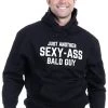 Ann Arbor T-shirt Co. Just Another Sexy Bald Guy | Funny Dad Husband Grandpa Joke Hooded Sweatshirt Hoody 1 Ann Arbor T-shirt Co. Just Another Sexy Bald Guy | Funny Dad Husband Grandpa Joke Hooded Sweatshirt Hoody -T-Shirt Store 31op7MJh3jL