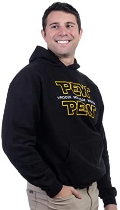 Pew Pew Wars | Funny Sci-fi Space Star Noises Science For Geek Men Women T-Shirt