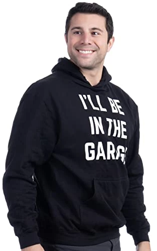 I'll Be In The Garage | Funny Dad Joke Grandpa Woodwork Workshop Handyman Auto Mechanic Manual Men T-Shirt 4 I'll Be In The Garage | Funny Dad Joke Grandpa Woodwork Workshop Handyman Auto Mechanic Manual Men T-Shirt - Image 2