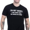 I'm Not Bossy, I Just Know What You Should Be Doing | Funny Tee Shirt, Sarcastic Saying Humor Joke T-Shirt For Men Women -T-Shirt Store 31p3N1upbVL
