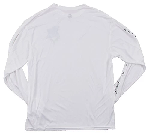 Fishing Ruler | Salt Water Fisherman, Forearm Ruler Unisex Boating T-Shirt-(Adult,L) White 5 Fishing Ruler | Salt Water Fisherman, Forearm Ruler Unisex Boating T-Shirt-(Adult,L) White - Image 3