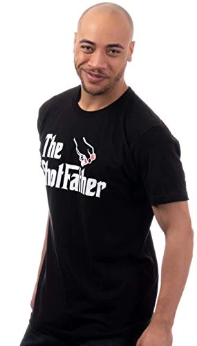 The Shotfather | Funny Bird Camp Duck Hunting Grouse Goose Turkey Hunt Hunter Joke T-Shirt For Men Women-(Adult,XL) Black 5 The Shotfather | Funny Bird Camp Duck Hunting Grouse Goose Turkey Hunt Hunter Joke T-Shirt For Men Women-(Adult,XL) Black - Image 3