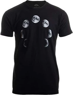 Lunar Cycle | Moon Art NASA Astronomy Space Nerd Full Luna For Men Women T-Shirt