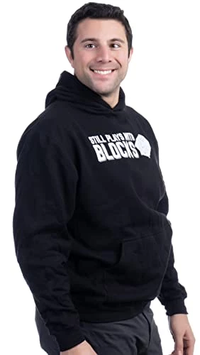 Ann Arbor T-shirt Co. Still Plays With Blocks | Funny Engine Mechanic Car Guy Truck Repair Hooded Sweatshirt Hoody - (Hoodie,L) 4 Ann Arbor T-shirt Co. Still Plays With Blocks | Funny Engine Mechanic Car Guy Truck Repair Hooded Sweatshirt Hoody - (Hoodie,L) - Image 2