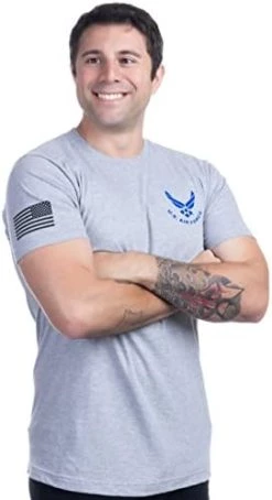 U.S. Air Force | Licensed United States Airforce Tee Shirt, USAF Airman Veteran Military T-Shirt For Men Women 14 U.S. Air Force | Licensed United States Airforce Tee Shirt, USAF Airman Veteran Military T-Shirt For Men Women -T-Shirt Store 31zm1pbjcjL. AC