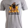 I Support The Right To Arm Bears | Dad Joke Funny Pun Gun Joke Men Women T-Shirt -T-Shirt Store 4102m3ju6YL