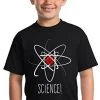 Science! | Cute Unisex Boy Girl Scientific Student Chemistry Fun T-Shirt - (Youth,S) Black -T-Shirt Store 412GmkcOytL