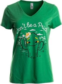 Don’t Be A Prick Cactus | Funny Sassy Joke Be Nice Cute V-Neck T-Shirt For Women 9 Don’t Be A Prick Cactus | Funny Sassy Joke Be Nice Cute V-Neck T-Shirt For Women -T-Shirt Store 412J6aCYAL. AC