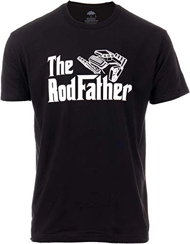 The Rodfather | Funny Hotrod Garage Joke Truck Car Guy Mechanic Auto Racing Hot Rod T-Shirt For Men Dad Grandpa 3 The Rodfather | Funny Hotrod Garage Joke Truck Car Guy Mechanic Auto Racing Hot Rod T-Shirt For Men Dad Grandpa