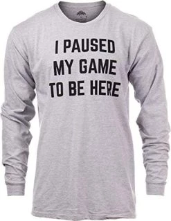 Funny Long Sleeve Graphic Tees | Humor Phrase Novelty Joke Saying T-Shirts For Men Women -T-Shirt Store 412umNYKe7L. AC