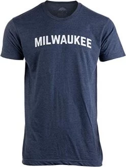 Milwaukee | Classic Retro City Grey Wisconsin Beer Brew Pride Men Women T-Shirt -T-Shirt Store 413029pb50L. AC