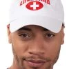 Ann Arbor T-shirt Co. Lifeguard Hat | Professional Guard Red Baseball Cap Men Women Costume Uniform -T-Shirt Store 413Dtf5LrKL