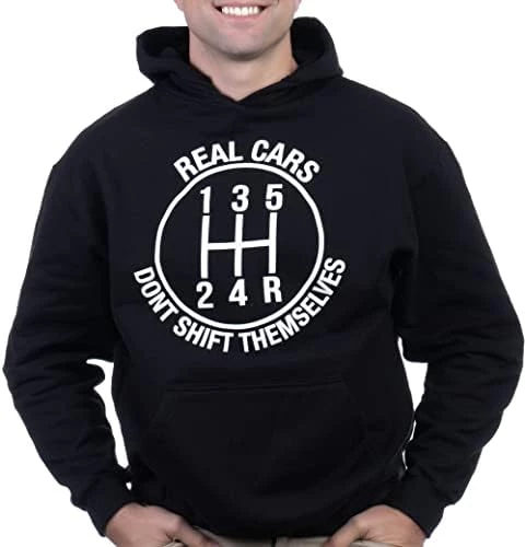 Ann Arbor T-shirt Co. Real Cars Don't Shift Themselves | Funny Auto Racing Mechanic Manual Hooded Sweatshirt Hoody 8 Ann Arbor T-shirt Co. Real Cars Don't Shift Themselves | Funny Auto Racing Mechanic Manual Hooded Sweatshirt Hoody - Image 6