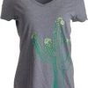 Saguaro Cactus Art | Cute Western Southwest Desert Artsy Women's V-Neck T-Shirt 2 Saguaro Cactus Art | Cute Western Southwest Desert Artsy Women's V-Neck T-Shirt -T-Shirt Store 413RfK0Vp8L