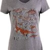 Dinosaur Species | Dino Mom Birthday Party Costume Top V-Neck T-Shirt For Women 1 Dinosaur Species | Dino Mom Birthday Party Costume Top V-Neck T-Shirt For Women -T-Shirt Store 413ZSTdWxwL