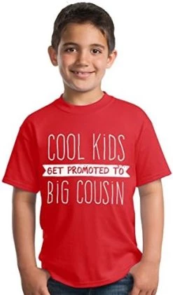 Cool Kids Get Promoted To Big Cousin | New Baby Funny Family Humor Youth T-Shirt 9 Cool Kids Get Promoted To Big Cousin | New Baby Funny Family Humor Youth T-Shirt -T-Shirt Store 414F63gWw L. AC 1