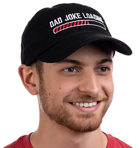 Dad Joke Loading | Funny Father Grandpa Daddy Father's Day Bad Pun Humor Baseball Cap Hat Black 6 Dad Joke Loading | Funny Father Grandpa Daddy Father's Day Bad Pun Humor Baseball Cap Hat Black - Image 4