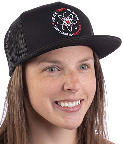 Never Trust An Atom, They Make Up Everything | Funny Science Dad Joke Cap Hat 7 Never Trust An Atom, They Make Up Everything | Funny Science Dad Joke Cap Hat - Image 5