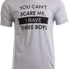 You Can't Scare Me, I Have Daughters | Funny Dad Daddy Cute Joke Men T-Shirt -T-Shirt Store 415i9OGtEOL