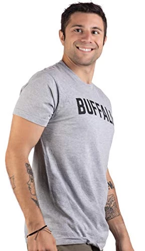 Buffalo | Classic Retro City Grey New York Lake Erie Vintage NY Men Women T-Shirt 5 Buffalo | Classic Retro City Grey New York Lake Erie Vintage NY Men Women T-Shirt - Image 3