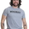 Hockey: It's Like Football, But For Men | Funny Hockey Team League Humor T-Shirt