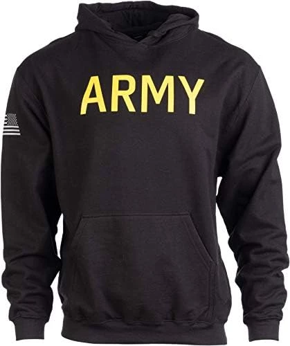 Ann Arbor T-shirt Co. ARMY PT Style Hoodie | U.S. Military Training Infantry Workout Fleece Hoody Sweatshirt 8 Ann Arbor T-shirt Co. ARMY PT Style Hoodie | U.S. Military Training Infantry Workout Fleece Hoody Sweatshirt - Image 6