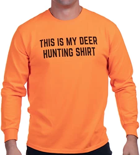 This Is My Deer Hunting Shirt | Funny Hunter Blaze Orange Safety Clothes T-Shirt 2 This Is My Deer Hunting Shirt | Funny Hunter Blaze Orange Safety Clothes T-Shirt