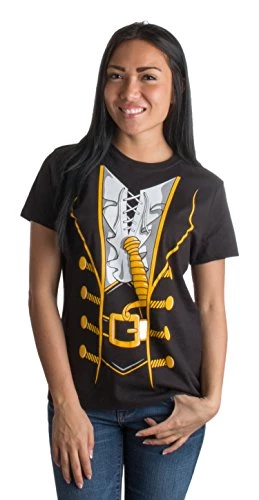 Pirate Costume | Jumbo Print Novelty Funny Caribbean Cruise Shirt Women's T-Shirt 3 Pirate Costume | Jumbo Print Novelty Funny Caribbean Cruise Shirt Women's T-Shirt