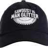 Ann Arbor T-shirt Co. Sawdust Is Man Glitter | Funny Woodworking Wood Working Saw Dust Humor Baseball Cap Dad Hat Black 1 Ann Arbor T-shirt Co. Sawdust Is Man Glitter | Funny Woodworking Wood Working Saw Dust Humor Baseball Cap Dad Hat Black -T-Shirt Store 417llrSKlsL