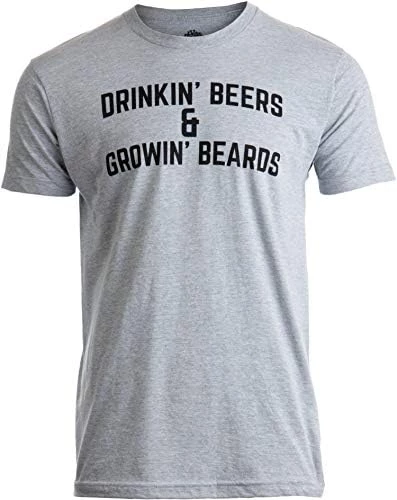 Drinkin' Beers & Growing Beards | Funny Drinking Buddies Beer Games Party T-Shirt 10 Drinkin' Beers & Growing Beards | Funny Drinking Buddies Beer Games Party T-Shirt - Image 8