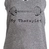 My Therapist (Barbell) | Funny Workout Working Out Weight Lifting Tank Top For Women 1 My Therapist (Barbell) | Funny Workout Working Out Weight Lifting Tank Top For Women -T-Shirt Store 4182Bm5JdfL 1